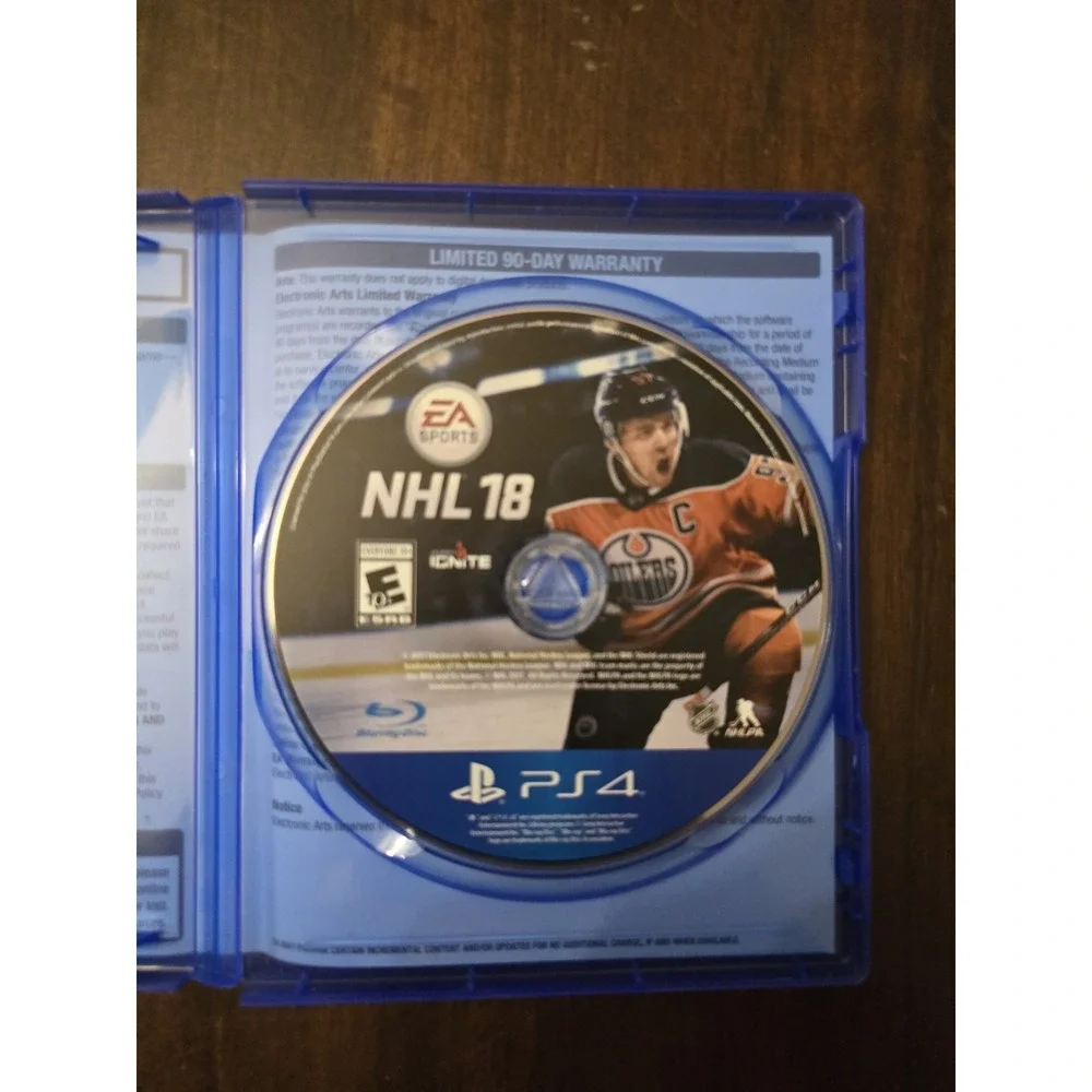 NHL 18 EA Sports Play Station 4 PS4